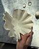 pojemniki na biżuterię Perłowa muszla na biżuterię ceramiczna podstawka muszelka handmade 4