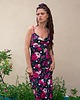 sukienki midi damskie Natalia - sukienka w kwiaty i grochy 1