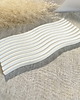 świeczniki i świece Podstawka/ taca do świec dekoracyjna z gipsu 250x115mm 1