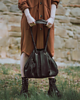 torby na ramię Marlena czarna torba z naturalnej wytrzymałej skóry od LadyBuq 2