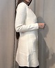 kardigany damskie Elegancki kardigan Ecru 2