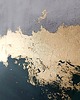 obrazy ZŁOTA HARMONIA dyptyk abstrakcyjny ze strukturą i złoceniami 1