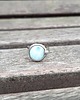 pierścionki - różne Larimar na okrągło - pierścionek regulowany 1