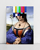 plakaty Plakat Kobieta  z telewizji 2