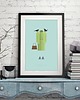plakaty The Birds - Hitchcock - plakat art giclee 1