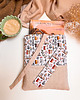 pokrowce i etui - różne Personalizowane etui na książkę, jesienne book sleeve ze sztruksu 7