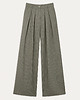 spodnie materiałowe damskie Spodnie Wonder olive stripes 2
