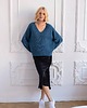 swetry damskie  Sweter Wool Kiss Morski 3