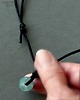biżuteria męska Talizman amulet ze szkła Krobo Dla niego? Dla niej? niezwykły prezent 9