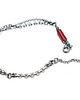 bransoletki wire wrapping Cekinowa red - bransoletka 3