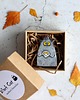 broszki Broszka malowana Mister Boo 1