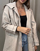 kurtki damskie Kurtka Beige Lungo 4
