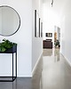 lustra stojące i wiszące Lustro okrągłe Ruota czarna metalowa rama 120 cm 5