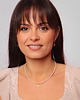 naszyjniki - inne Naszyjnik cyrkonia beżowa z zawieszką 1