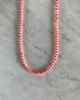 korale Różowy naszyjnik z koralu 1