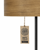 lampy stołowe Lampa stołowa LEEA - Black Oak Table. Naturalny fornir dąb. 3