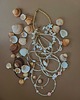 bransoletki ze szkła Bransoletka na nogę Mare Rose Shell 5
