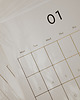 kalendarze i plannery Karty kalendarza ze złoceniem 2023 5