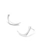 kolczyki srebrne Pearl empty / silver earrings 3