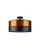 plafony Srebrny plafon do salonu w stylu glamour WENECJA GLAM fi - 30 cm 5