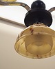 lampy wiszące Żyrandol szklany, duński design, lata 70, produkcja: Dania 9