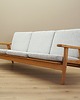 sofy i szezlongi Sofa dębowa, duński design, lata 60,  Hans J. Wegner,  Getama 1