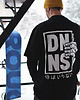 t-shirty męskie Czarna długa koszulka organic DNNS 2