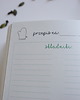 notatniki i albumy Przepiśnik   Książka kucharska  Lniana 6