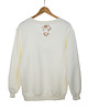 bluza bez kaptura damska Bluza damska v-neck z haftem lwa 1