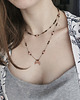 chokery Choker z kamieniem słonecznym 2