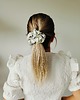 gumki do włosów Gumka jedwabna, scrunchie, frotka fioletowe pole MAXI 2