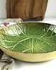 miski i misy Misa ceramiczna zielona miska Liść 4