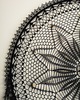 łapacze snów Duży czarny łapacz snów z piórami Dream catcher 3