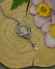 wisiory Długi wisiorek kryształ górski wire wrapping 1