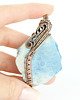 wisiory Koral fossil wisiorek wire wrapping 4