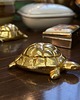 Podstawki pod kadzidełka Mosiężny obciążnik do papieru żółwik 2