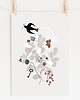 obrazy i plakaty do pokoju dziecięcego Ilustracja botaniczna, neutralne kolory, boho styl 2