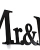 wieszaki Metalowy wieszak na ścianę Mr&Mrs 3