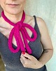 apaszki Choker sznur z wełny merino Kokarda 1