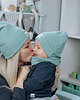 czapki dziecięce Czapka beanie Prążek Miętowa 1