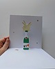 kartki scrapbooking Kartka-niespodzianka z butelką szampana 2