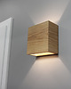 kinkiety Lampa drewniana Kinkiet Jesion 20cmx20cm DREWNO 1