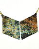 kolczyki szklane Crab Nebula I, kosmiczne kolczyki, beading 1