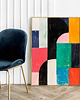 plakaty Plakat Abstrakcja malarska elegancka 3