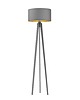 lampy podłogowe Ozdobna lampa stojąca do czytania w salonie MIAMI  GOLD 8