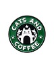 przypinki Przypinka  Cats&coffee 1