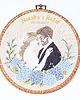 Ślub - inne Ślubna, indywidualna dedykacja, haft w oprawie vintage 4