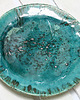 patery i talerze talerz ceramiczny - ciemny turkus 1