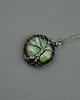 wisiory Wisiorek zielony labradoryt drzewo życia wire wrapping 3