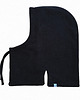 bluza z kapturem damska Czarny Polarowy Zestaw Docieplaczy 2